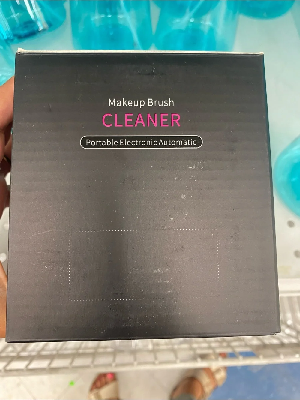 Makeup Brush CLEANER efficient pink